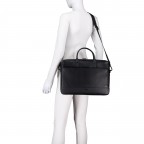Aktentasche Manciano Pandion SHZ Black, Farbe: schwarz, Marke: Joop!, EAN: 4048835230151, Abmessungen in cm: 39x28x8.6, Bild 6 von 8