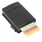 Mini-Geldbörse Manciano E-Cage C-Four mit RFID-Schutz Black, Farbe: schwarz, Marke: Joop!, EAN: 4048835228516, Abmessungen in cm: 7x10.5x2.5, Bild 7 von 7
