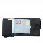 Mini-Geldbörse Manciano E-Cage C-Four mit RFID-Schutz Black, Farbe: schwarz, Marke: Joop!, EAN: 4048835228516, Abmessungen in cm: 7x10.5x2.5, Bild 7 von 9