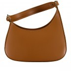 Beuteltasche Ruga Hellbraun, Farbe: braun, Marke: Hausfelder Manufaktur, EAN: 4065646021860, Abmessungen in cm: 28x18x7, Bild 3 von 8