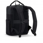 Rucksack Bergen Pro mit Laptopfach 15 Zoll Allblack, Farbe: schwarz, Marke: Kapten & Son, EAN: 4251145244033, Abmessungen in cm: 28x39x11.5, Bild 4 von 12