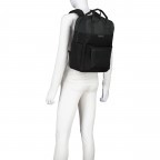 Rucksack Bergen Pro mit Laptopfach 15 Zoll Allblack, Farbe: schwarz, Marke: Kapten & Son, EAN: 4251145244033, Abmessungen in cm: 28x39x11.5, Bild 7 von 12