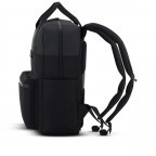 Rucksack Bergen Pro mit Laptopfach 15 Zoll Allblack, Farbe: schwarz, Marke: Kapten & Son, EAN: 4251145244033, Abmessungen in cm: 28x39x11.5, Bild 3 von 12