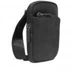 Umhängetasche Clapton Brian XSVZ1 Black, Farbe: schwarz, Marke: Strellson, EAN: 4048835220220, Abmessungen in cm: 14x19x5.5, Bild 2 von 7