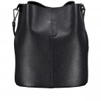 Beuteltasche Schwarz, Farbe: schwarz, Marke: Hausfelder Manufaktur, EAN: 4065646021884, Abmessungen in cm: 23.5x27x16, Bild 3 von 7