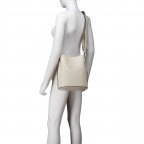 Beuteltasche Beige, Farbe: beige, Marke: Hausfelder Manufaktur, EAN: 4065646021907, Abmessungen in cm: 23.5x27x16, Bild 6 von 7