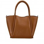 Handtasche mit herausnehmbarem Futteral Hellbraun, Farbe: braun, Marke: Hausfelder Manufaktur, EAN: 4065646021945, Abmessungen in cm: 22x22x14, Bild 3 von 7
