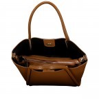 Handtasche mit herausnehmbarem Futteral Hellbraun, Farbe: braun, Marke: Hausfelder Manufaktur, EAN: 4065646021945, Abmessungen in cm: 22x22x14, Bild 7 von 7