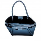 Handtasche mit herausnehmbarem Futteral Hellblau, Farbe: blau/petrol, Marke: Hausfelder Manufaktur, EAN: 4065646021952, Abmessungen in cm: 22x22x14, Bild 7 von 7