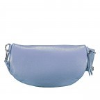 Gürteltasche mit Silberfittings Hellblau, Farbe: blau/petrol, Marke: Hausfelder Manufaktur, EAN: 4065646022010, Abmessungen in cm: 25x14x8, Bild 3 von 6