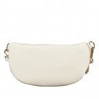Gürteltasche / Umhängetasche mit Goldfittings Beige, Farbe: beige, Marke: Hausfelder Manufaktur, EAN: 4065646022058, Abmessungen in cm: 25x14x8, Bild 3 von 6