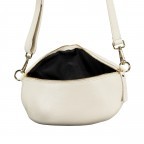 Gürteltasche / Umhängetasche mit Goldfittings Beige, Farbe: beige, Marke: Hausfelder Manufaktur, EAN: 4065646022058, Abmessungen in cm: 25x14x8, Bild 6 von 6