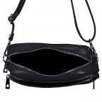 Umhängetasche Schwarz, Farbe: schwarz, Marke: Hausfelder Manufaktur, EAN: 4065646022065, Abmessungen in cm: 22x16x6.5, Bild 6 von 6