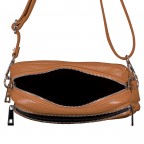 Umhängetasche Hellbraun, Farbe: braun, Marke: Hausfelder Manufaktur, EAN: 4065646022089, Abmessungen in cm: 22x16x6.5, Bild 6 von 6