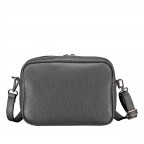 Umhängetasche Dunkelgrau, Farbe: grau, Marke: Hausfelder Manufaktur, EAN: 4065646022096, Abmessungen in cm: 22x16x6.5, Bild 3 von 6