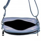 Umhängetasche Hellblau, Farbe: blau/petrol, Marke: Hausfelder Manufaktur, EAN: 4065646022126, Abmessungen in cm: 22x16x6.5, Bild 6 von 6