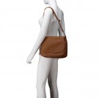 Satteltasche Hellbraun, Farbe: braun, Marke: Hausfelder Manufaktur, EAN: 4065646022164, Abmessungen in cm: 30x22x10.5, Bild 5 von 7