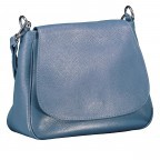 Satteltasche Hellblau, Farbe: blau/petrol, Marke: Hausfelder Manufaktur, EAN: 4065646022188, Abmessungen in cm: 30x22x10.5, Bild 2 von 7