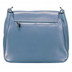 Satteltasche Hellblau, Farbe: blau/petrol, Marke: Hausfelder Manufaktur, EAN: 4065646022188, Abmessungen in cm: 30x22x10.5, Bild 3 von 7