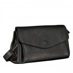 Umhängetasche Schwarz, Farbe: schwarz, Marke: Hausfelder Manufaktur, EAN: 4065646022195, Abmessungen in cm: 27x16.5x10.5, Bild 2 von 9