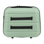 Kosmetikkoffer ABS13 Green, Farbe: grün/oliv, Marke: Franky, EAN: 4251885955589, Abmessungen in cm: 36x32x18, Bild 3 von 8