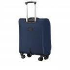 Koffer T24 Größe 55 cm Dark Blue, Farbe: blau/petrol, Marke: Franky, EAN: 4251885954940, Abmessungen in cm: 57.5x41x22.5, Bild 6 von 9