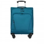 Koffer T24 Größe 55 cm Petrol, Farbe: blau/petrol, Marke: Franky, EAN: 4251885954971, Abmessungen in cm: 57.5x41x22.5, Bild 9 von 9