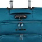 Koffer T24 Größe 55 cm Petrol, Farbe: blau/petrol, Marke: Franky, EAN: 4251885954971, Abmessungen in cm: 57.5x41x22.5, Bild 8 von 9