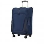 Koffer T24 Größe 69,5 cm Dark Blue, Farbe: blau/petrol, Marke: Franky, EAN: 4251885954957, Abmessungen in cm: 44x69.5x28.5, Bild 2 von 8