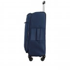 Koffer T24 Größe 69,5 cm Dark Blue, Farbe: blau/petrol, Marke: Franky, EAN: 4251885954957, Abmessungen in cm: 44x69.5x28.5, Bild 3 von 8