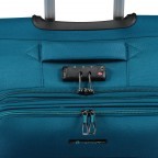 Koffer T24 Größe 69,5 cm Petrol, Farbe: blau/petrol, Marke: Franky, EAN: 4251885954988, Abmessungen in cm: 44x69.5x28.5, Bild 8 von 8