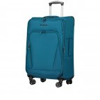Koffer T24 Größe 69,5 cm Petrol, Farbe: blau/petrol, Marke: Franky, EAN: 4251885954988, Abmessungen in cm: 44x69.5x28.5, Bild 2 von 8