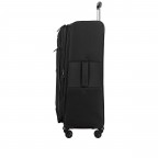 Koffer T24 Größe 80 cm Black, Farbe: schwarz, Marke: Franky, EAN: 4251885954919, Abmessungen in cm: 48x80x33, Bild 3 von 8