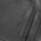 Umhängetasche Clapton Chade SHZ Black, Farbe: schwarz, Marke: Strellson, EAN: 4048835220190, Abmessungen in cm: 24.5x20x7, Bild 7 von 7