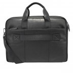 Aktentasche Clapton Charles MHZ Black, Farbe: schwarz, Marke: Strellson, EAN: 4048835210146, Abmessungen in cm: 39x29x14, Bild 3 von 8