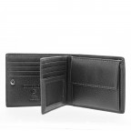 Geldbörse Dalston Myles MH8 Black, Farbe: schwarz, Marke: Strellson, EAN: 4048835211242, Abmessungen in cm: 11.7x9.5x2.5, Bild 4 von 5