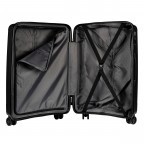 Koffer Franklin 66 cm Schwarz, Farbe: schwarz, Marke: Flanigan, EAN: 4048171010387, Abmessungen in cm: 45x66x26, Bild 4 von 5