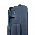 Koffer Magellan 086450 erweiterbar Größe 66 Graublau, Farbe: blau/petrol, Marke: Flanigan, EAN: 4048171010295, Abmessungen in cm: 46x66x26.5, Bild 5 von 5