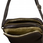 Umhängetasche Nappa Camera Bag mit Goldfittings Dunkelbraun, Farbe: braun, Marke: Hausfelder Manufaktur, EAN: 4065646020634, Abmessungen in cm: 22x17.5x5.5, Bild 6 von 6