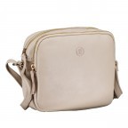 Umhängetasche Nappa Camera Bag mit Goldfittings Beige, Farbe: beige, Marke: Hausfelder Manufaktur, EAN: 4065646020627, Abmessungen in cm: 22x17.5x5.5, Bild 2 von 6