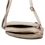 Umhängetasche Nappa Camera Bag mit Goldfittings Beige, Farbe: beige, Marke: Hausfelder Manufaktur, EAN: 4065646020627, Abmessungen in cm: 22x17.5x5.5, Bild 6 von 6