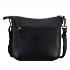 Umhängetasche Nappa Schwarz, Farbe: schwarz, Marke: Hausfelder Manufaktur, EAN: 4065646020641, Abmessungen in cm: 26.5x25x7.5, Bild 3 von 6