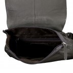 Rucksack Nappa Dunkelgrau, Farbe: grau, Marke: Hausfelder Manufaktur, EAN: 4065646022522, Abmessungen in cm: 24.5x31x9.5, Bild 6 von 6