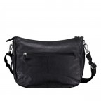 Beuteltasche Nappa Schwarz, Farbe: schwarz, Marke: Hausfelder Manufaktur, EAN: 4065646020733, Abmessungen in cm: 32.5x24.5x10, Bild 3 von 6