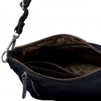 Beuteltasche Nappa Schwarz, Farbe: schwarz, Marke: Hausfelder Manufaktur, EAN: 4065646020733, Abmessungen in cm: 32.5x24.5x10, Bild 6 von 6