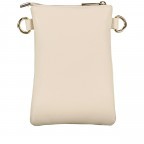 Umhängetasche / Handytasche mit Goldfittings Beige, Farbe: beige, Marke: Hausfelder Manufaktur, EAN: 4065646022331, Abmessungen in cm: 14.5x21x1.7, Bild 3 von 6