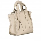 Handtasche Beige, Farbe: beige, Marke: Hausfelder Manufaktur, EAN: 4065646022416, Abmessungen in cm: 21x22x10, Bild 2 von 7