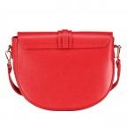Satteltasche Rot, Farbe: rot/weinrot, Marke: Hausfelder Manufaktur, EAN: 4065646022478, Abmessungen in cm: 28x20x7.5, Bild 3 von 8