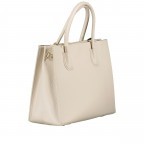 Handtasche mit Goldfittings Beige, Farbe: beige, Marke: Hausfelder Manufaktur, EAN: 4065646022508, Abmessungen in cm: 31.5x27x14, Bild 2 von 7