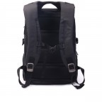 Rucksack Commute Rail Eco mit Laptopfach 15.6 Black, Farbe: schwarz, Marke: Hedgren, EAN: 5413507235380, Abmessungen in cm: 32x43x18, Bild 4 von 20